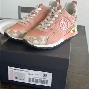 Louis Vuitton Rose Runaway Sneaker